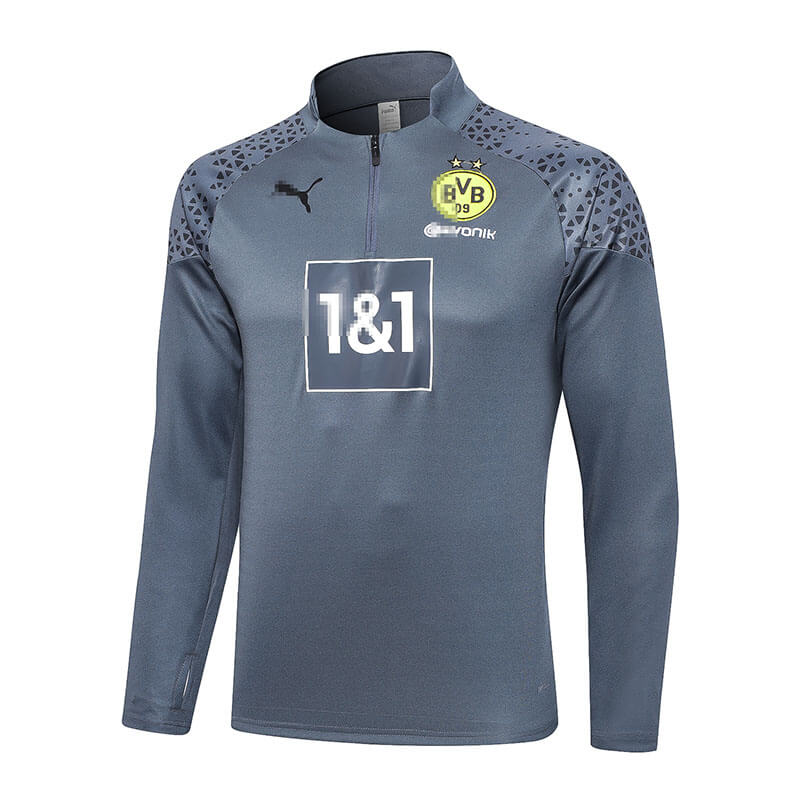 Sudadera Entrenamiento Borussia Dortmund 2023/2024 Gris